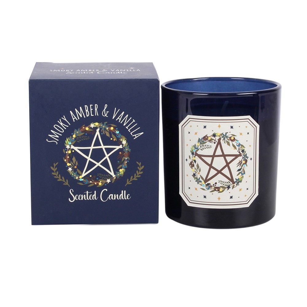 Something Different - Solstice Wreath Smoky Amber & Vanilla Scented Candle - Multicolours